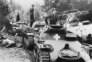 Tanques alemanes durante la invasión a Polonia en 1939. Wikimedia Commons